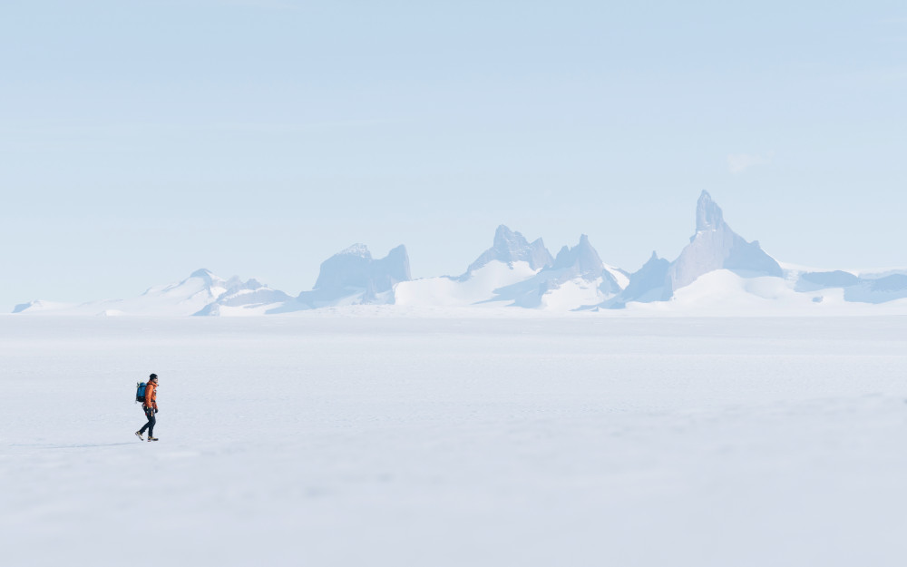 White Desert Antarctica