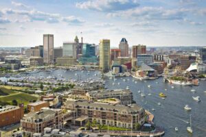 Baltimore Maryland skyline