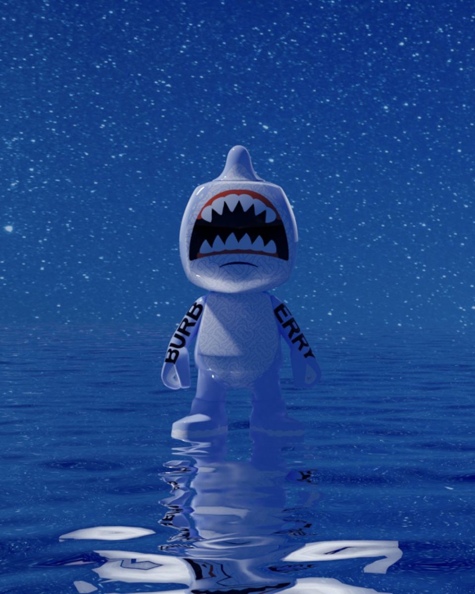 Burberry NFT Blankos party