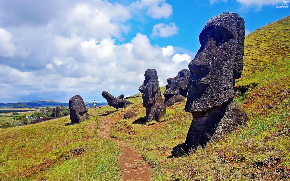 White Desert Easter Island