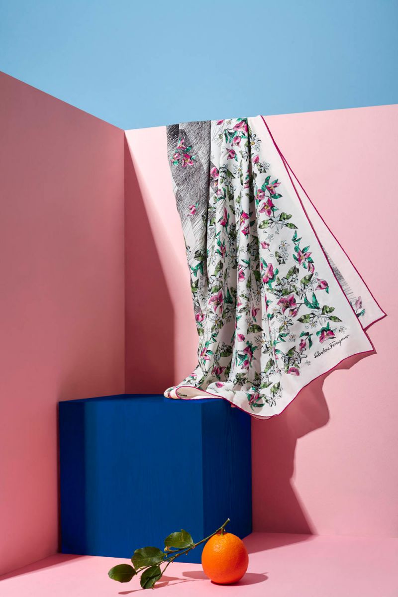 Ferragamo orange fiber capsule collection