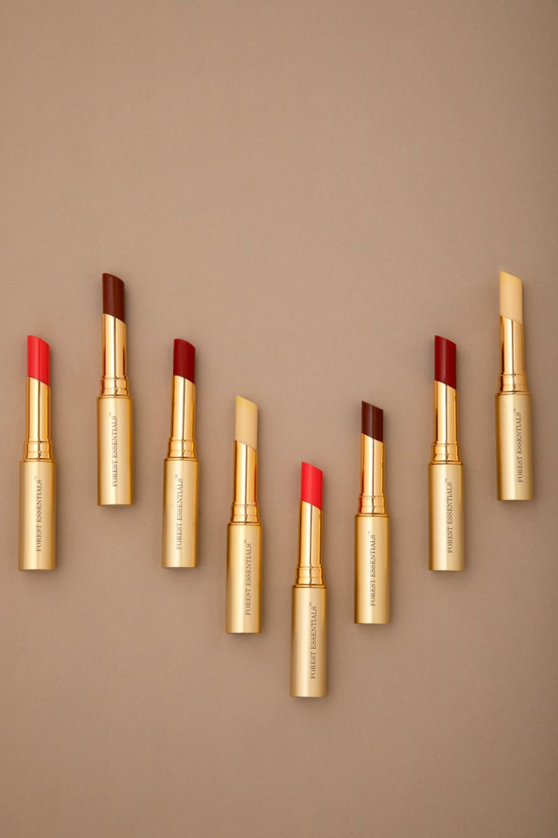 Forest Essentials lip serums all shades