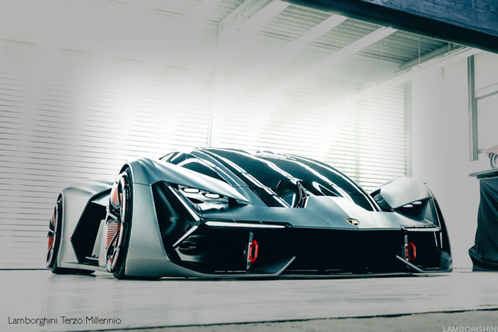 Lamborghini Terzo Millennio self healing concept car