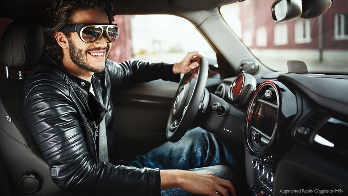 Augmented Reality Goggles by MINI