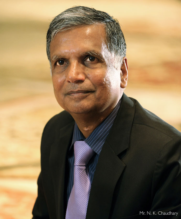 Mr. N.K. Chaudhary Founder Jaipur Rugs