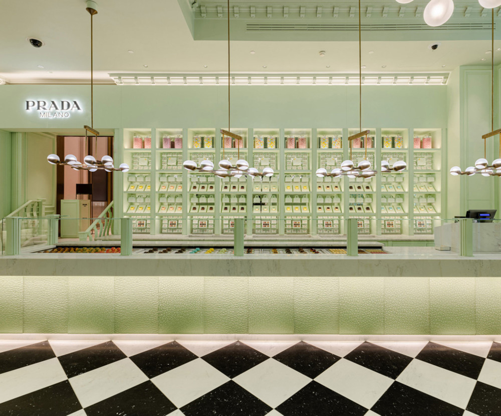 Prada cafe Harrods