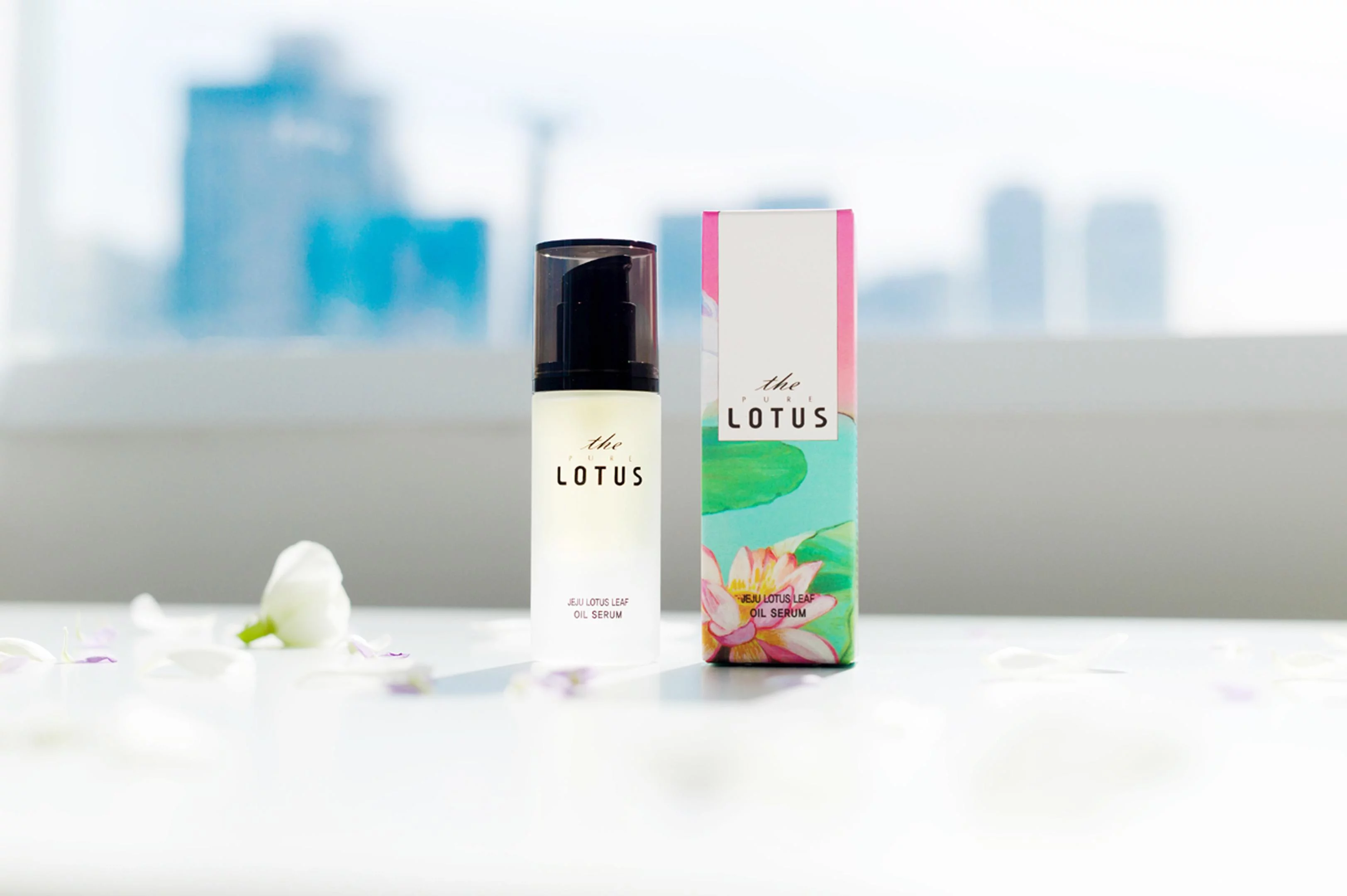 The Pure Lotus Jeju Lotus Leaf Oil Serum