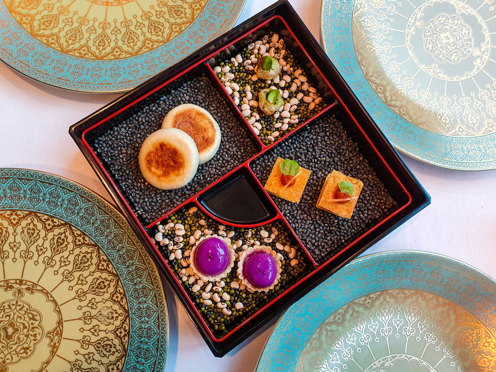 Tresind Mumbai food platter