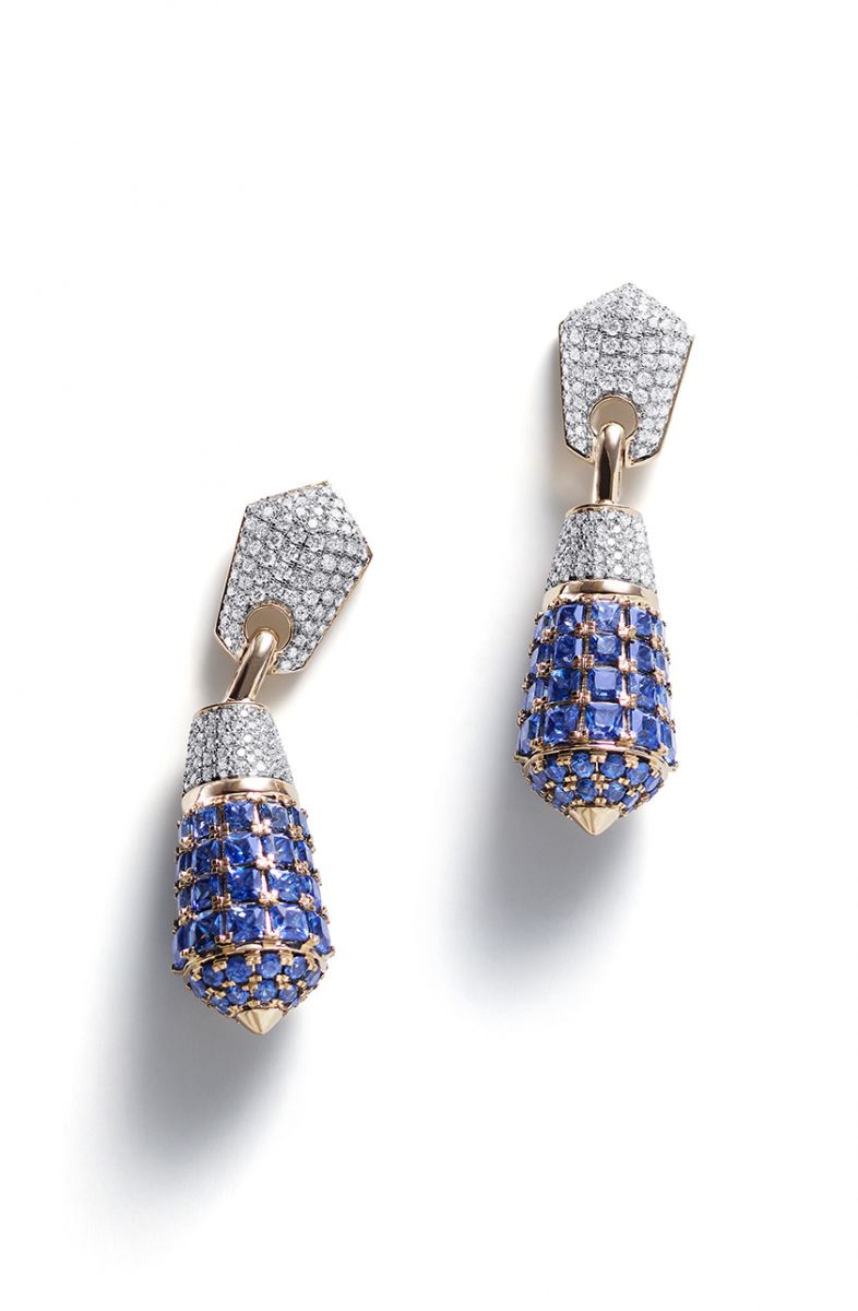 Zoya Florence Baptistery Sapphire earrings