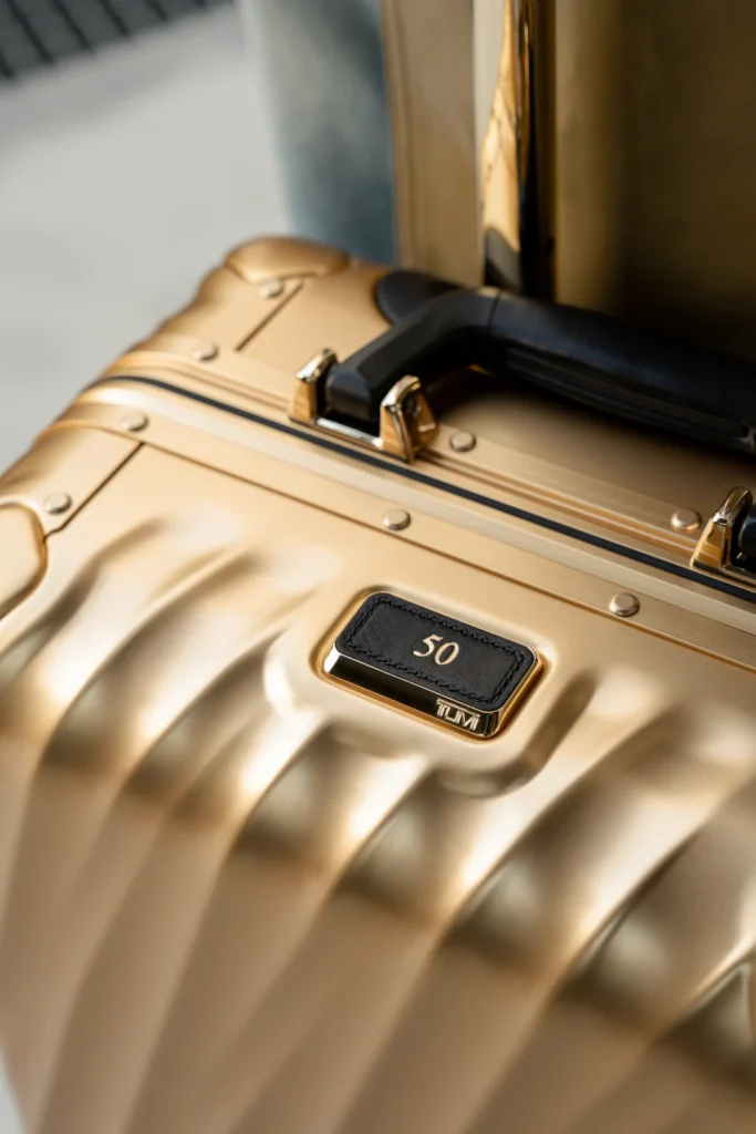 Tumi Bullion Gold 50 Years collection