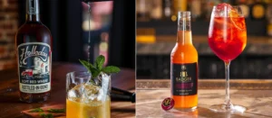 April liqueurs and wines