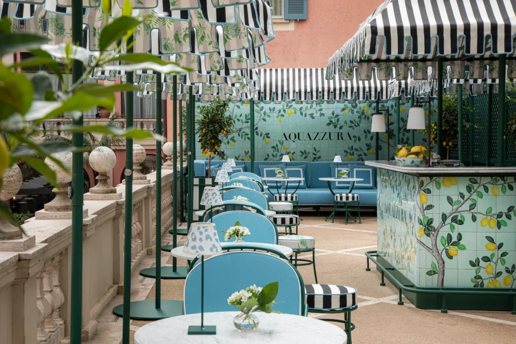 Aquazzura Bar at Hotel de Russie