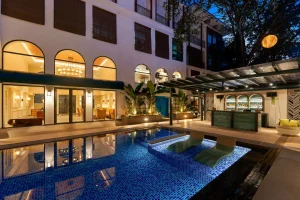 The Astor Goa pool