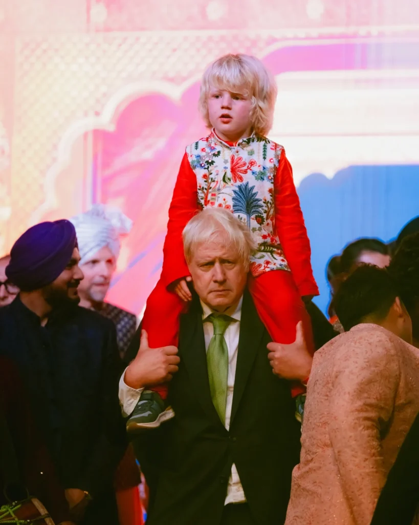 Anant Ambani Radhika Merchant Boris Johnson