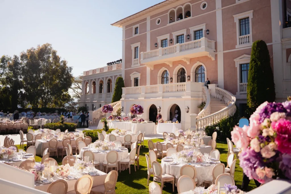 Chateau de la Croix des Gardes in Cannes masquerade ball venue