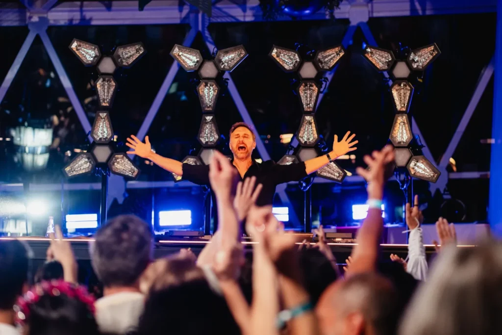 David Guetta at Ambani pre-wedding cruise