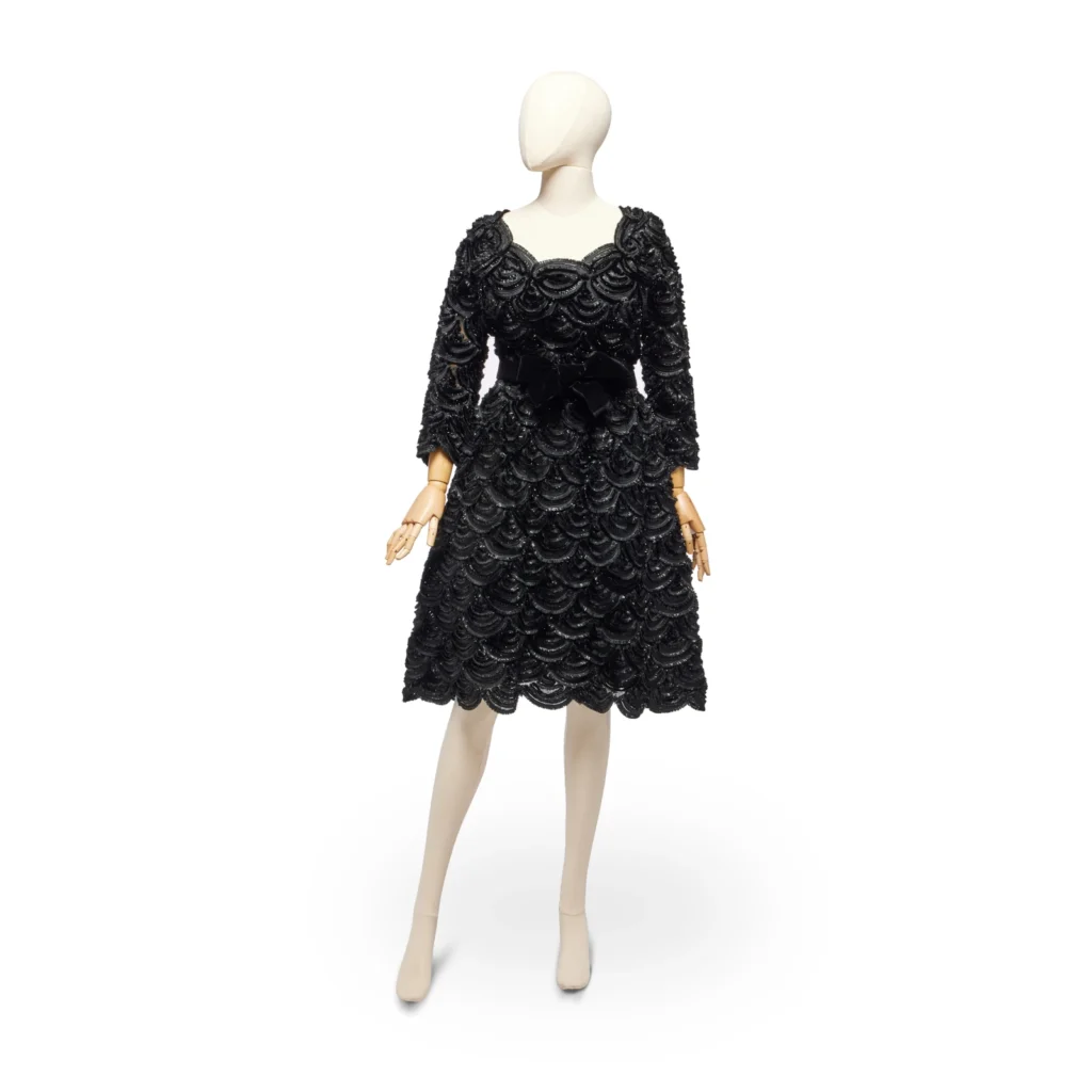 Dior HC AW 1964 no 124573 tulle black