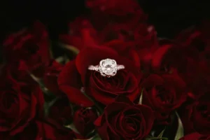 Moissanite ring vs diamond