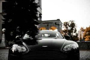 An Aston Martin car