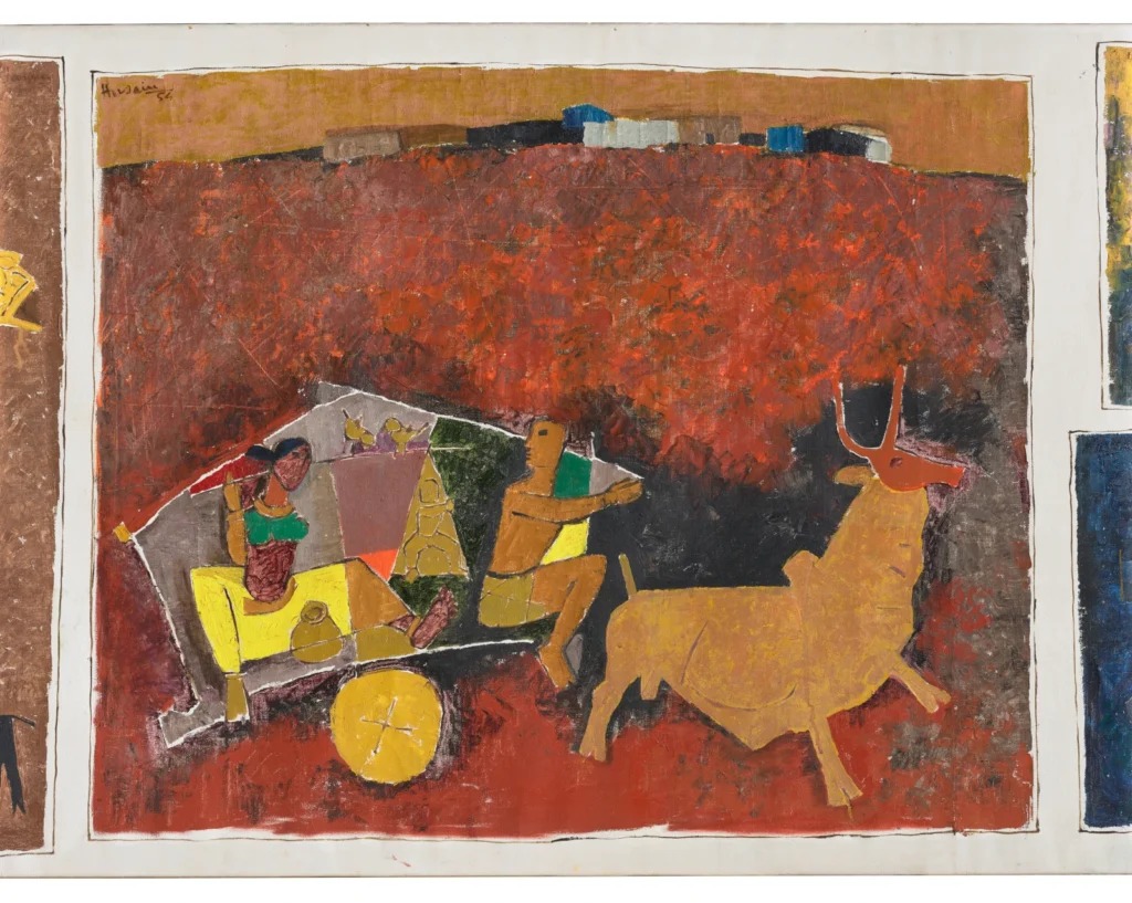 MF Husain Gram Yatra