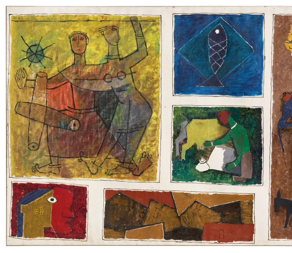 MF Husain Gram Yatra