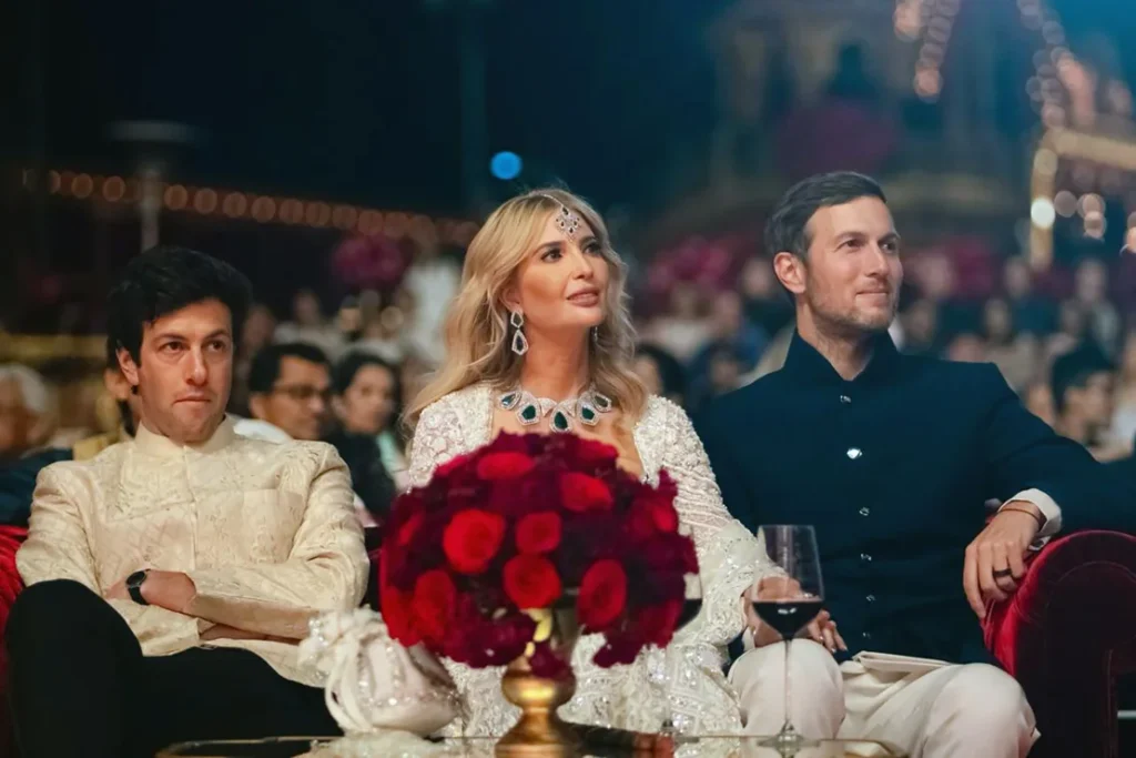 Ivanka Trump Jared Kushner Jamnagar Ambani pre-wedding