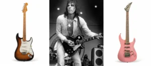 Jeff Beck and his guitars