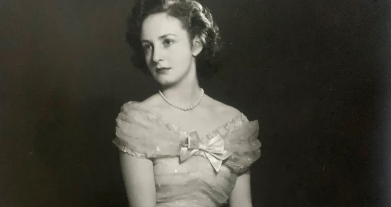 Lady Elizabeth Longman in the royal bridesmaid dress