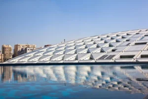 The new Bibliotheca Alexandrina, Egypt
