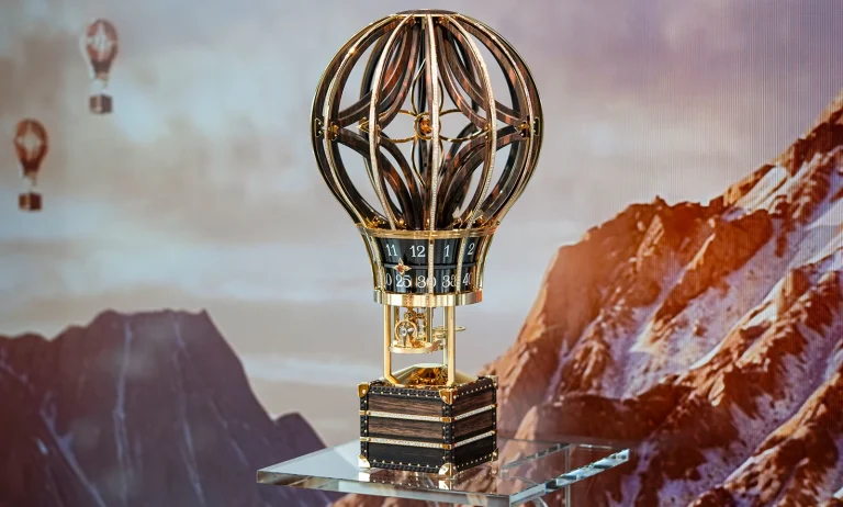 Louis Vuitton L'Epee clock