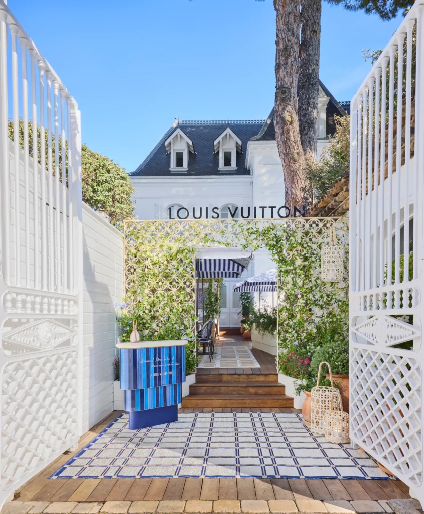 Louis Vuitton St. Tropez restaurant