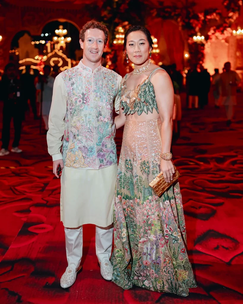 Mark Zuckerberg Ambani pre-wedding