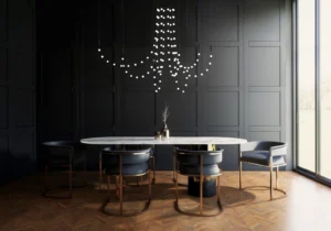 Brooding moody lighting