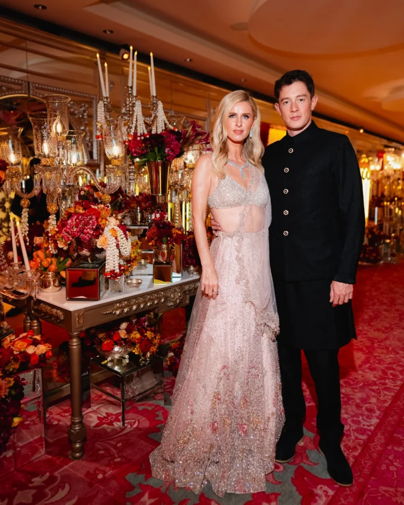 Nicky and James Rothschild Ambani pre-wedding