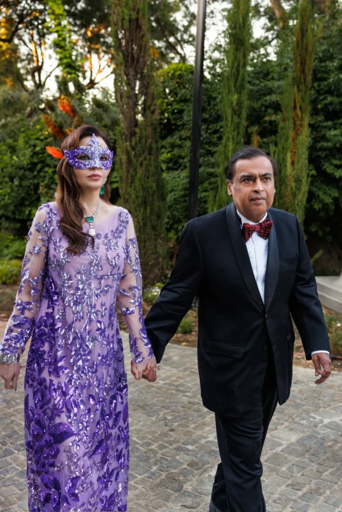Mukesh and Nita Ambani