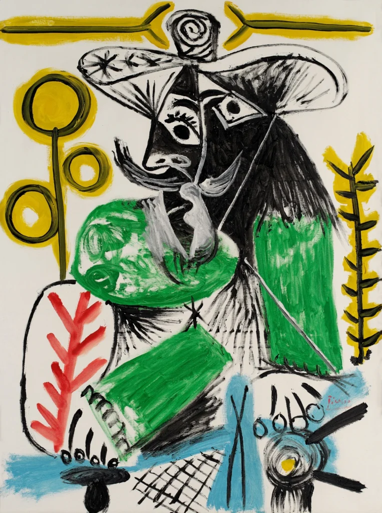 Pablo Picasso Homme assis