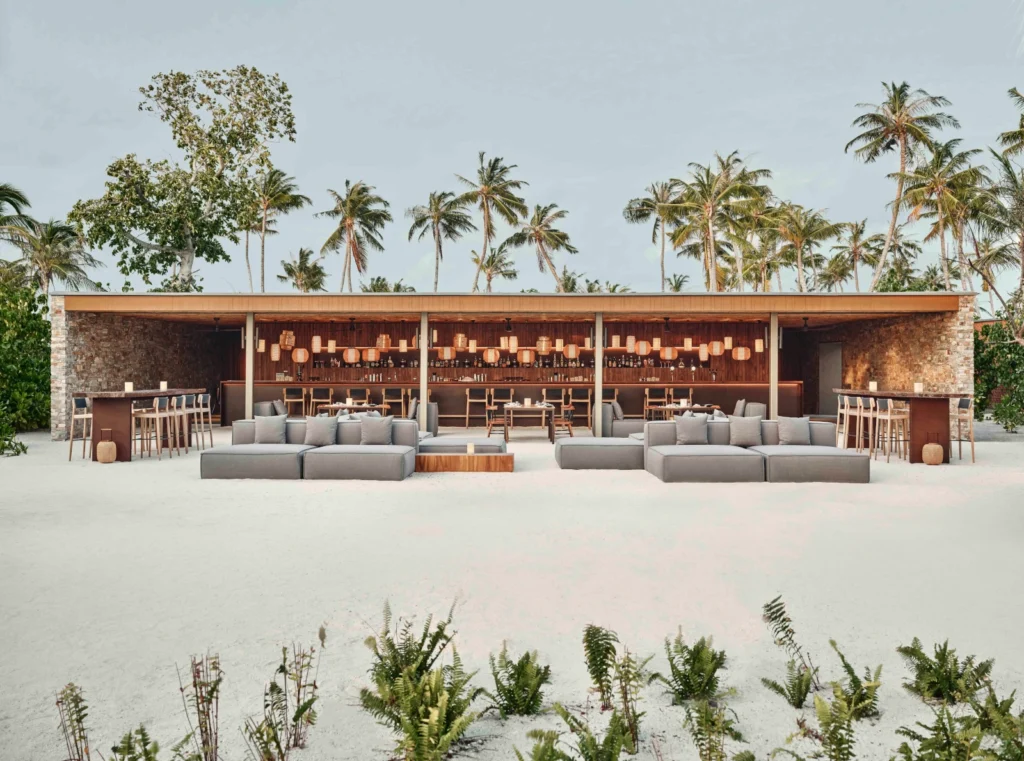 Fari Beach Club at Patina Maldives.