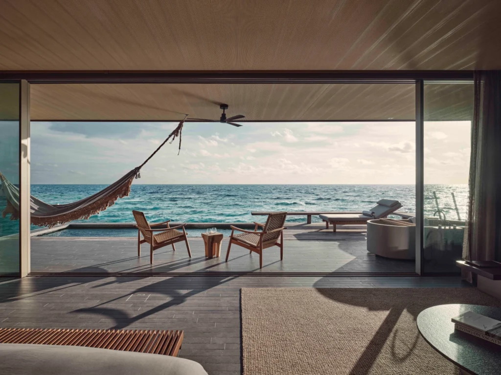 Patina Maldives Room and Hammock
