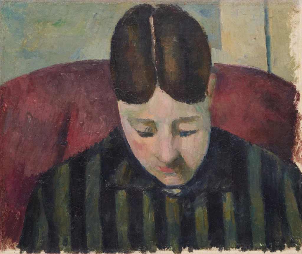 Paul Cezanne Portrait de Madame Cezanne circa 1877