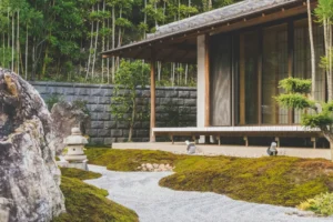 Perfect luxury zen garden