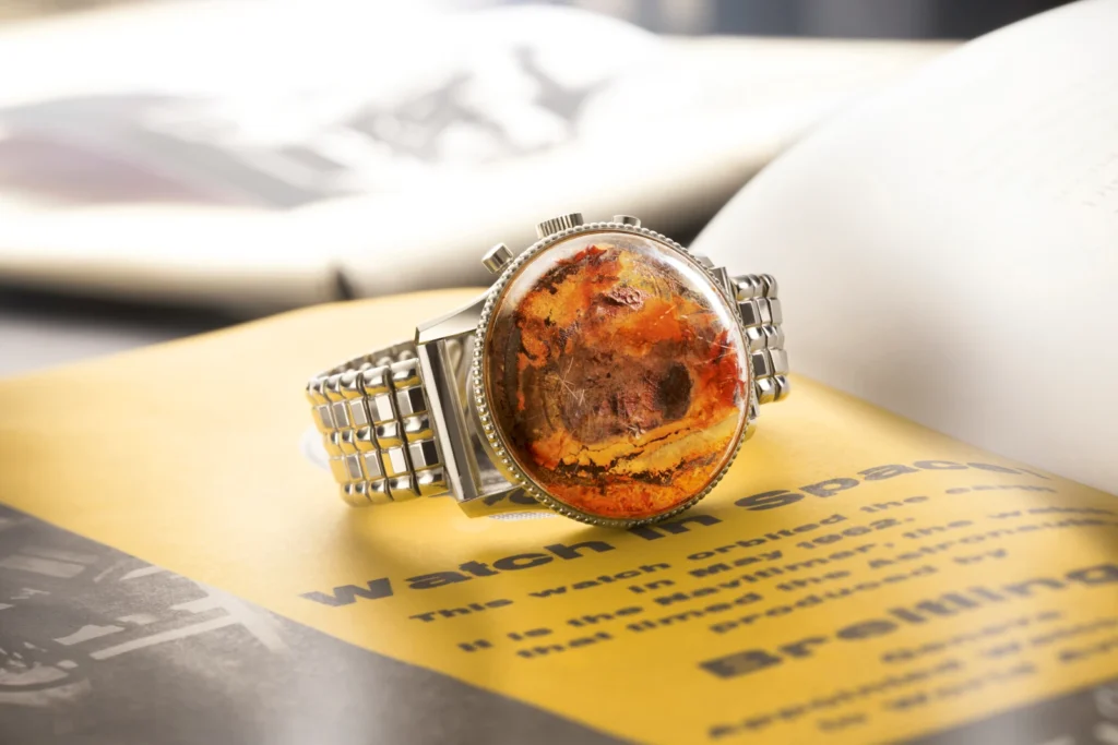The first Swiss wristwatch in space Scott Carpenter original Breitling Navitimer Cosmonaute